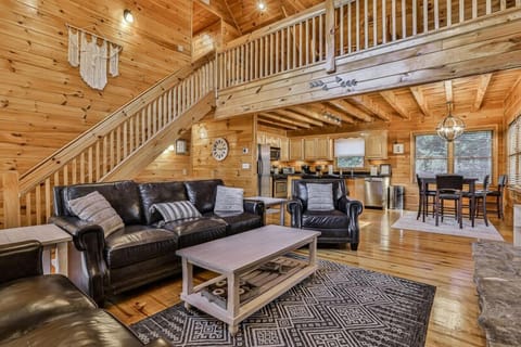 The open concept is perfect for entertaining.