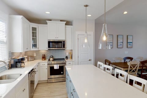 The kitchen has everything you need to make a great meal