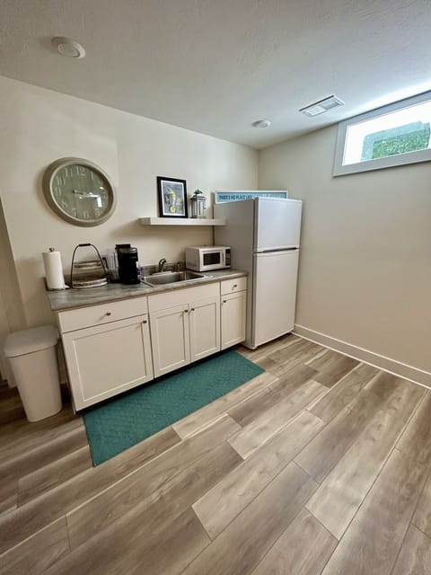 downstairs kitchenette