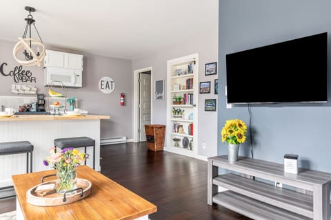2nd living room & kitchen in the attached apartment, located on the main level 