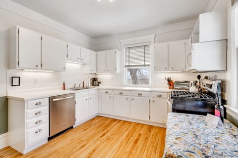 A well stocked kitchen for all your food preparation needs