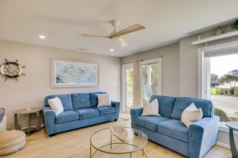 Emerald Isle Vacation Rental | 3BR | 2BA | Stairs Required | 1,196 Sq Ft