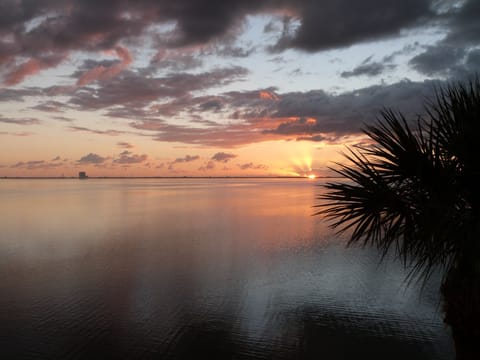 Sunrise from the balcony