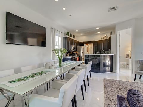 Create cherished memories while dining in style at our chic villa.
