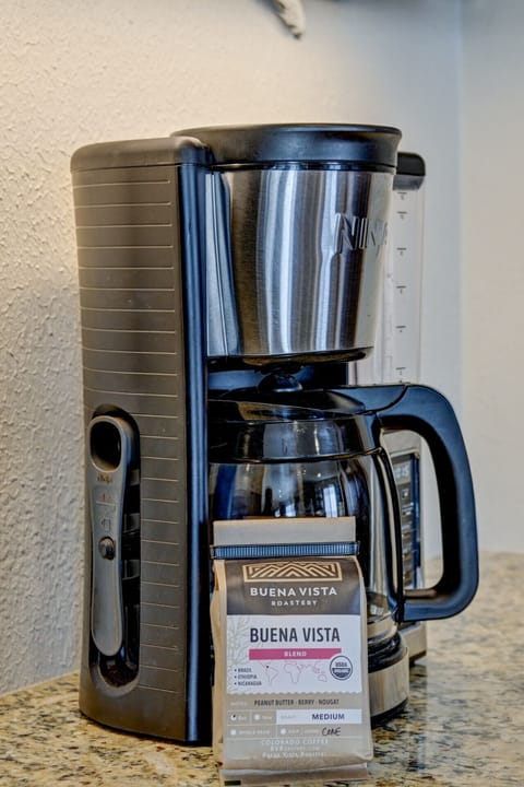 Kitchen - Start your day off right with complimentary coffee from BV Roastery