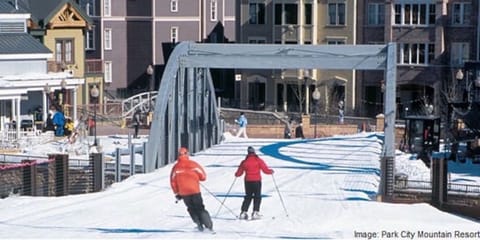 Ski straight towards the Marriot from the Park City Town Lift!