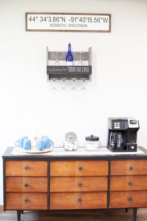 Downstairs coffee/wine bar