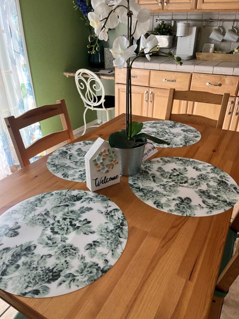 Conversation and quality time around the table..