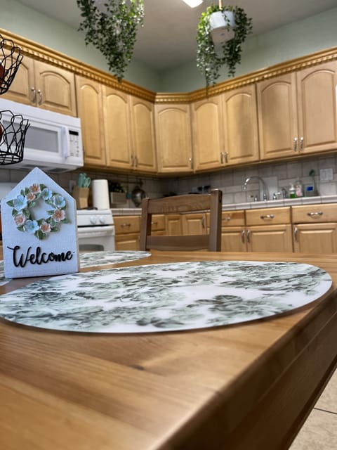 Welcome. Everything is waiting for you.