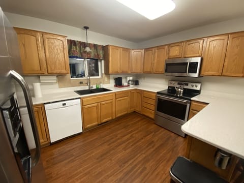 Well-equipped kitchen