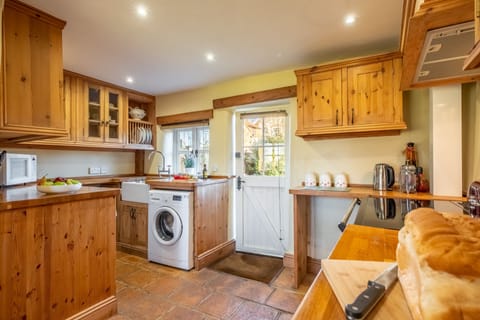 Ground floor: The country style kitchen
