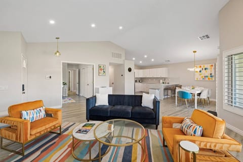 Living Room is Bright and Spacious