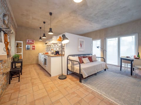 View of the Green Lodge Apartment C from the entrance