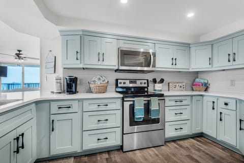 Kitchen has everything your chef needs