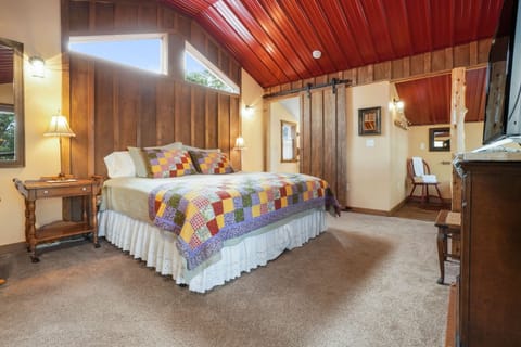 BR #4 The Donkey Loft,  Named because of the Donkeys pasture beyond the yard. 