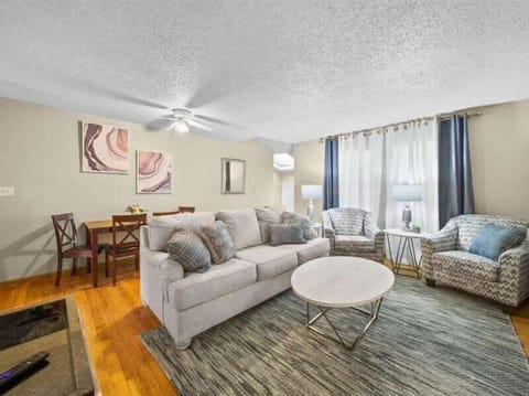 Enjoy a relaxing evening in our comfy living room