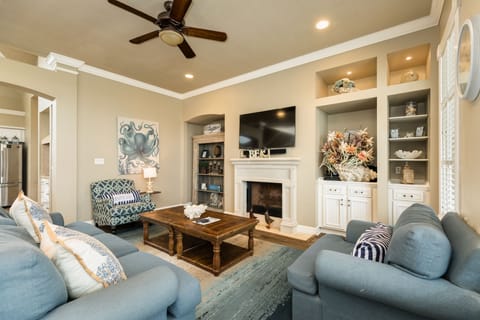 Enjoy comfort and relaxation in the living area