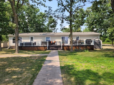 View of the house from the lake