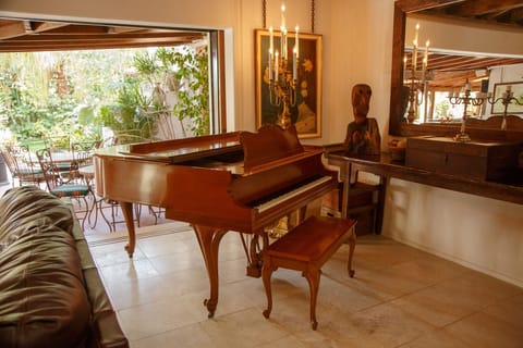 Piano and media room available for special events.