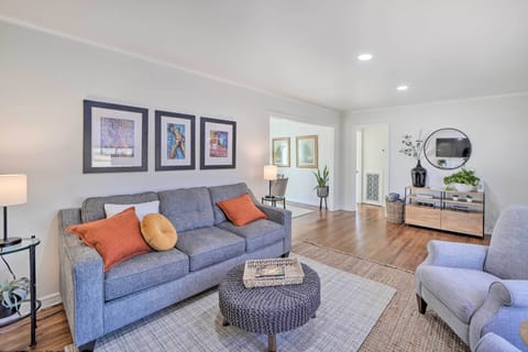 Tulsa Vacation Rental | 3BR | 2BA | Stairs Required | 1,100 Sq Ft