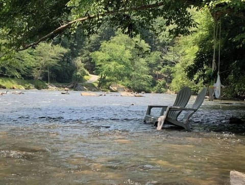 You can walk down to the river, sit and relax and watch the tubers go by. 