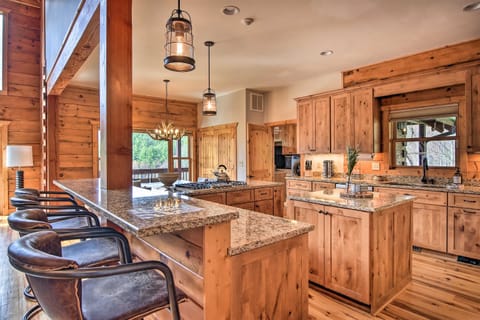 The interior offers 5,130 square feet of well-appointed living space.