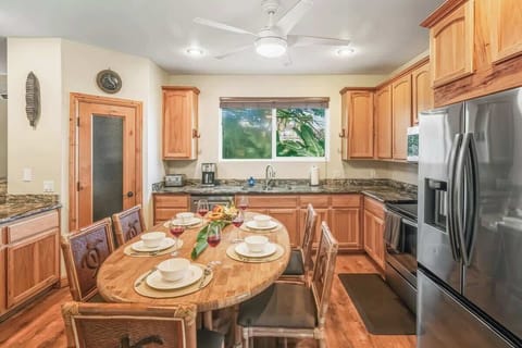 Serve up smiles in this spacious island kitchen