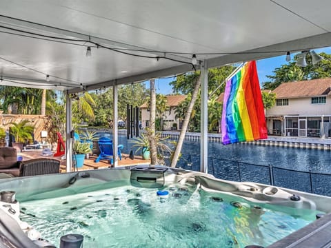 Hot tub for relaxation