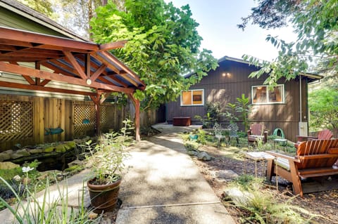 Home Exterior | River & Redwood Views | Pond | Seating