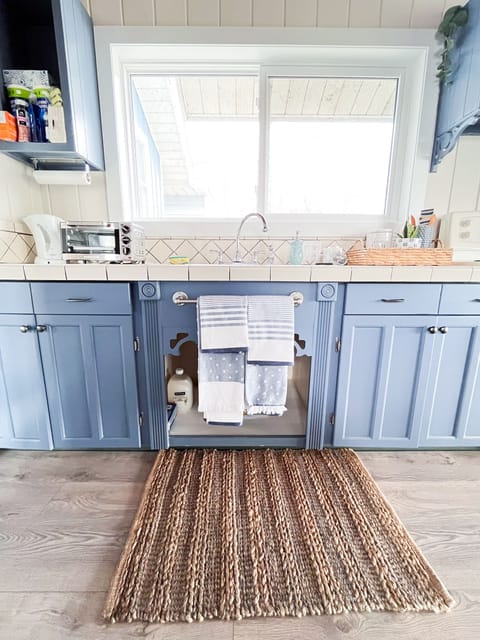 Window over the Kitchen sink - our favourite!