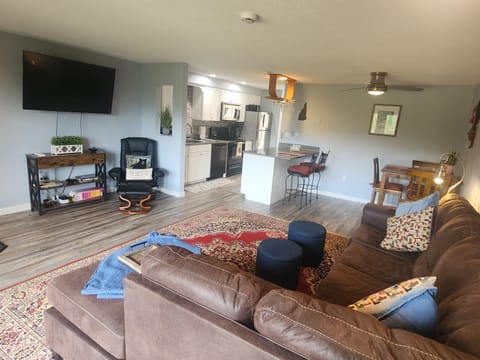 Open concept living room