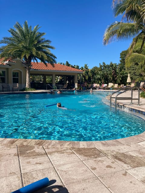 Heated resort-style pool.  