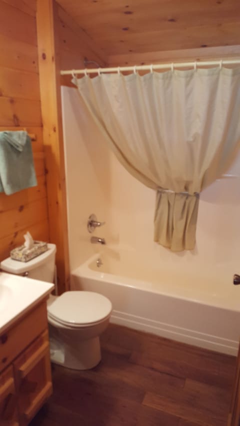 Bathroom with tub/shower combo