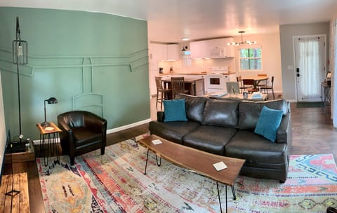 Open Living Area with Sleeper Sofa