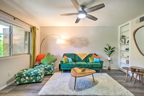Palm Springs Vacation Rental | 2BR | 2BA | 900 Sq Ft | 1 Small Step to Enter