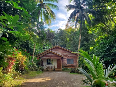 Front view of cottage