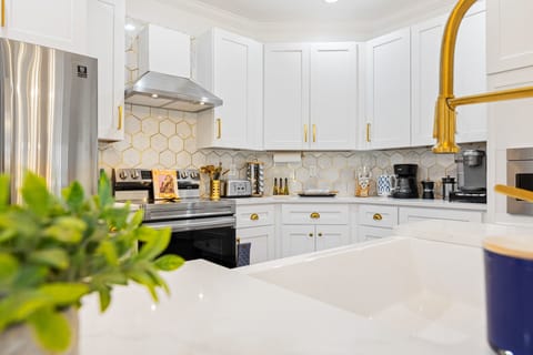 You can cook it all in this custom chef's kitchen