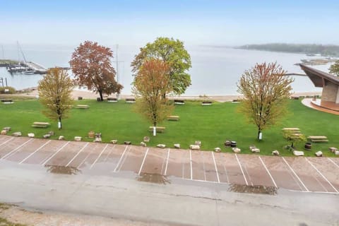 Sister Bay Beach, we are a short 4 minute walk away!
