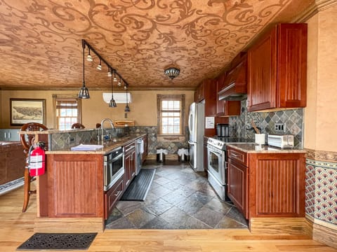 View of kitchen from entrance