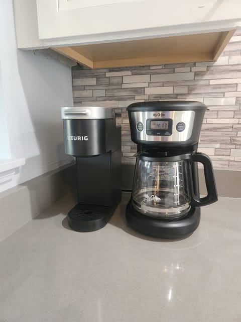 Keurig Machine with Pods and Mr Coffee