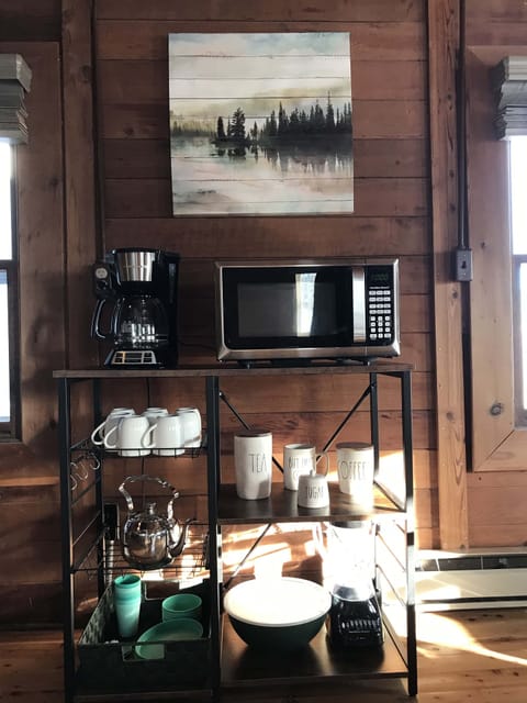 Microwave Cart & Coffee/Tea Bar