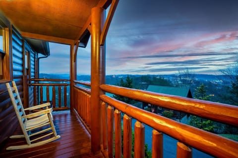 Rock gently on the porch and take in a Smoky Mountain sunset that everyone will remember long after the trip ends.