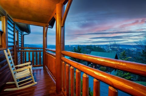 Rock gently on the porch and take in a Smoky Mountain sunset that everyone will remember long after the trip ends.