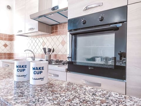 CUCINA APPARTAMENTO LA CAPRETTA BIANCA