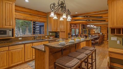 Kitchen on main level with double ovens