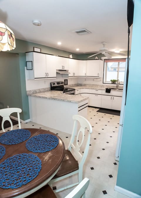 Eat in kitchen for your morning coffee.