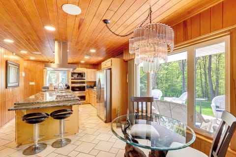 Kitchen | Dining Nook | Fireplace