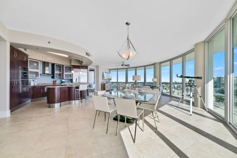 Imagine yourself in this high-end luxury condo, where the open layout flows effortlessly from the well-equipped kitchen to the spacious living and dining areas, all while being just a stroll away from Flora-Bama.