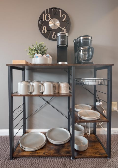 Convenient coffee station