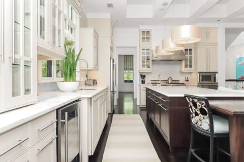 313 Western Lake - Watercolor - Second Floor - Kitchen Area